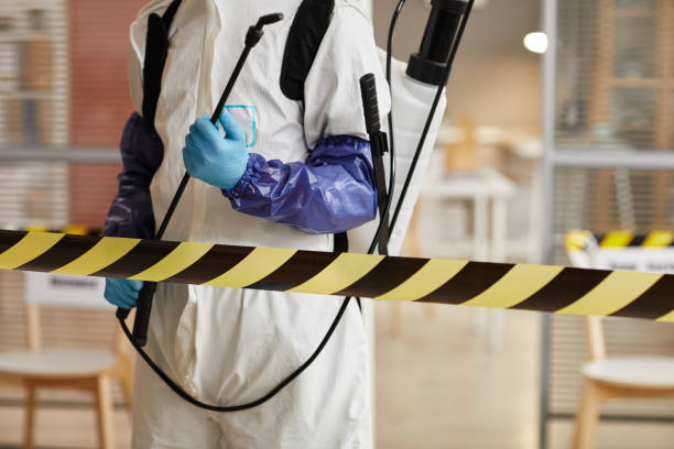 Professional Biohazard Cleanup technician working in Spencer, WI